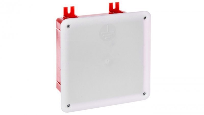 Elektro-Plast nasielsk Install-Box Puszka podtynkowa instalacyjna 208x208x84mm IP40 czerwona 0266-00 0266-00
