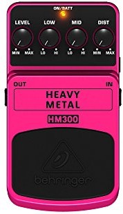 Behringer Heavy Metal HM300 efektu Distortion pedałów HM300