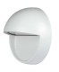 V-TAC Oprawa Ścienna Elewacyjna 3W LED  Biała Okrągła 230V IP65 VT-1182 4000K 210lm