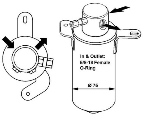 NRF Osuszacz, klimatyzacja 33166