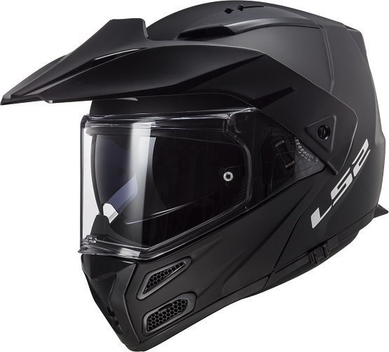 LS2 FF324 Metro Solid Matt Black, Fog Fighter (Pinlock) XL