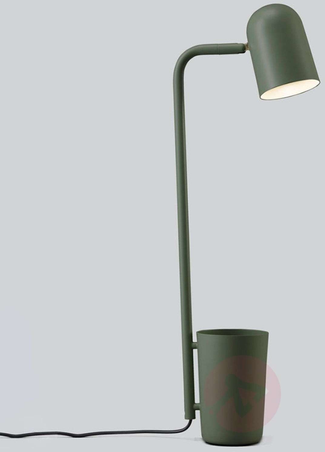 Northern Northern lampa stołowa Buddy table ciemnozielona