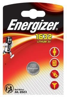 Energizer Battery CR1632 Lithium 1-pak 7638900411553