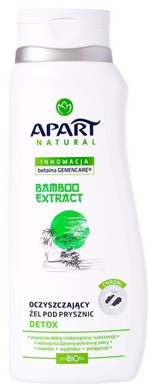 Apart NATURAL Detox oczyszczający żel pod prysznic Bamboo Extract 350ml NATURAL Detox oczyszczający żel pod prysznic Bamboo Extract 350ml