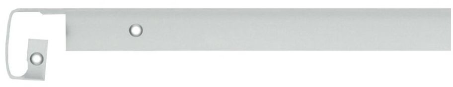 Biuro Styl Listwa łącząca szczelinowa 38 mm D srebrna