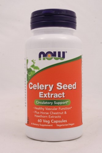 Now Foods Wyciąg z nasion selera Celery Seed 100mg - 100kaps 06650