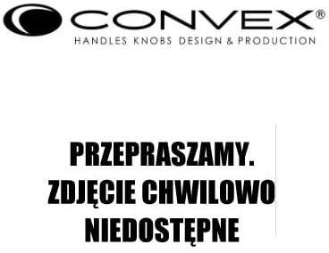 CONVEX Rozeta QR5 S mosiądz satyna S02 wc 25-425