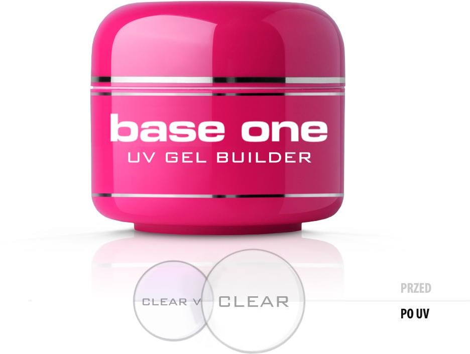 Silcare Base One Clear bezbarwny żel budujący do paznokci 5g