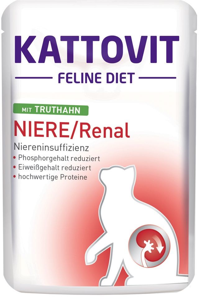 Kattovit Renal w saszetkach - Kaczka, 12 x 85 g