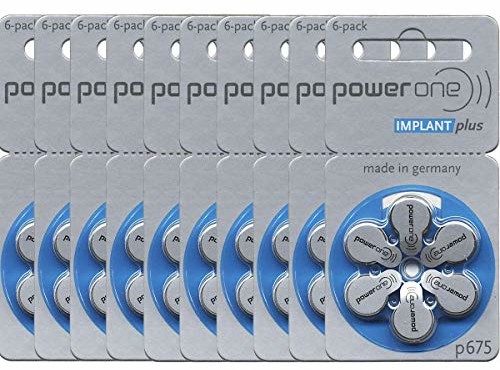 Power One 60 szt.  implant Plus na baterie  specjalnie implantów brytyjskie