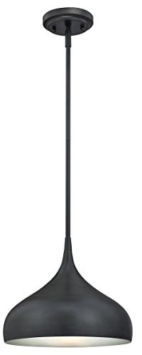 Westinghouse Lighting einflam mige lampa wisząca, wersja, szkło, 1 W, matowa GEB uerstetes Gun Metal, 30 x 30 x 105 cm 6329440