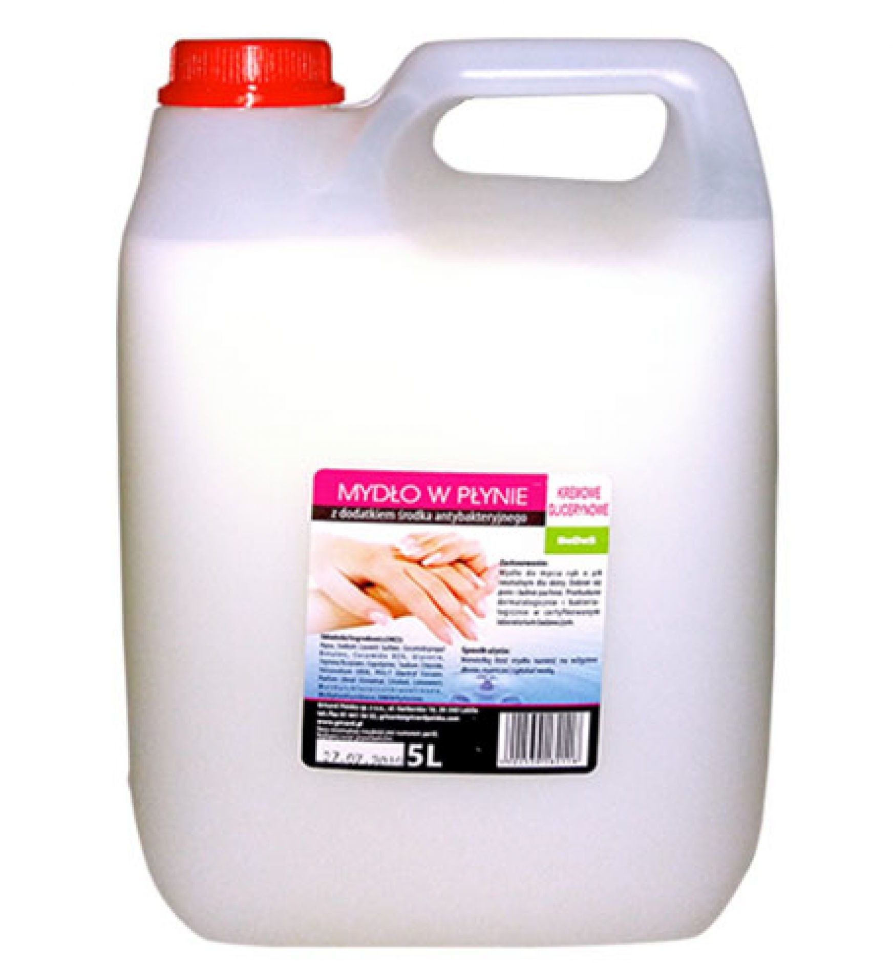 Gricard BeDeS Gricard 5L - kremowe mydło w płynie z dodatkiem środka antybakteryjnego