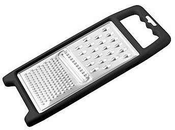 Fackelmann 45383 Uni firmy, ze stali nierdzewnej, czarna, 15 x 50 x 10 cm 45383