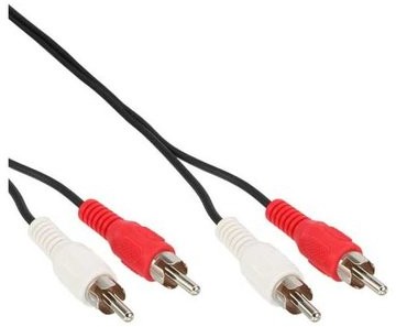 InLine kabel Cinch 2x wtyczki / 2x wtyczki - 5 m 89938