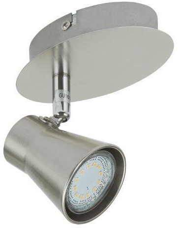 Briloner Oświetlenie punktowe LED, matowy nikiel, 1x LED GU10 3W 2914-012 2914-012