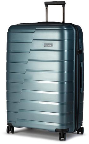 Travelite Średnia Twarda Walizka Air Base 075349-25 Niebieski