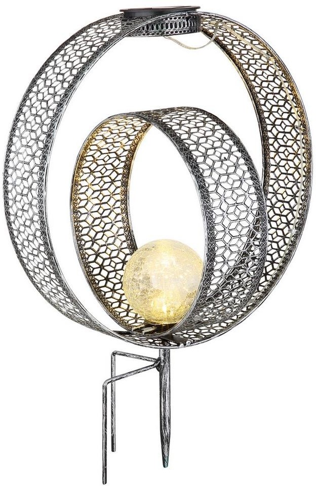 Globo Globo 33644 - Lampa solarna LED/0,06W/1,2V srebrna IP44