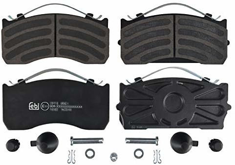 FEBI BILSTEIN 16592 zestaw klocków hamulcowych z materiałem montażowym, 1 sztuka 16592