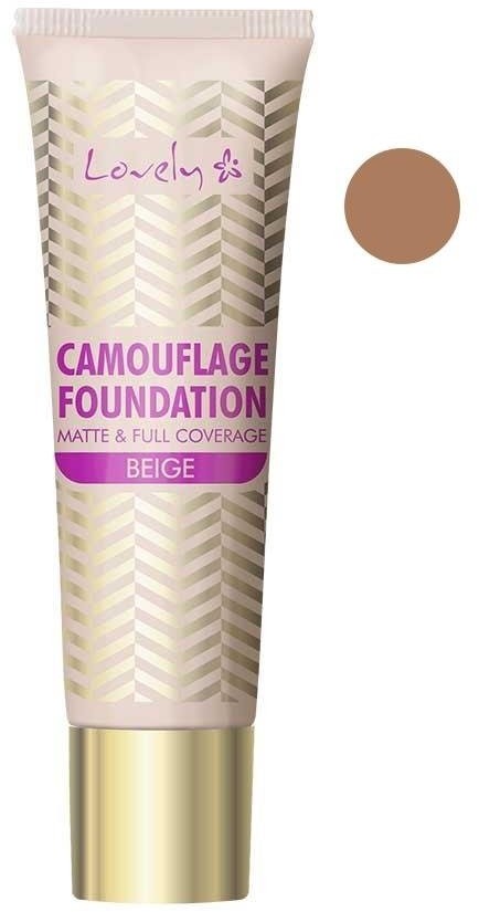 Lovely Camouflage Foundation kryjący podkład do twarzy 4 Beige 25g
