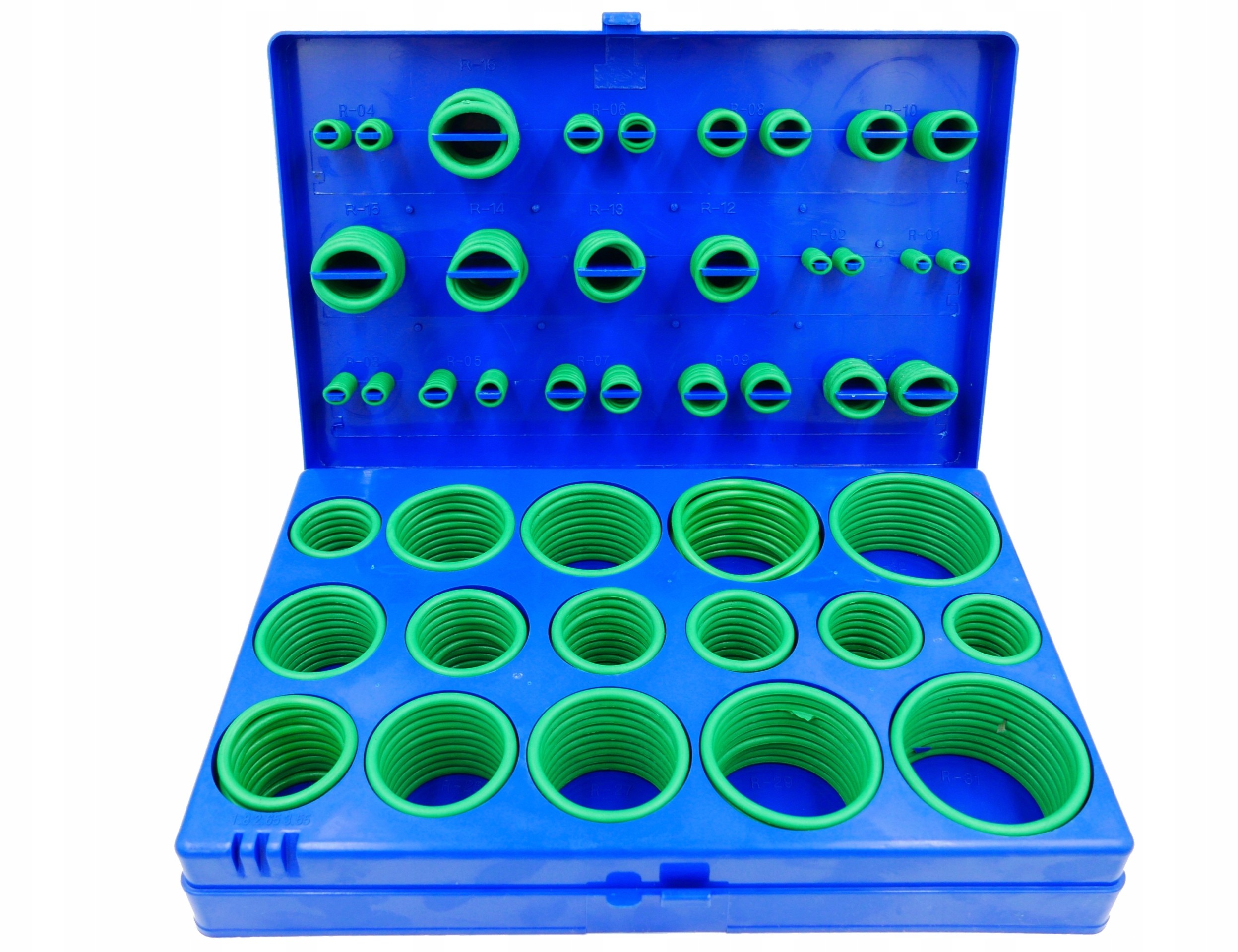 O-ringi Uszczelki Klimatyzacji 420 Oringów Zielone