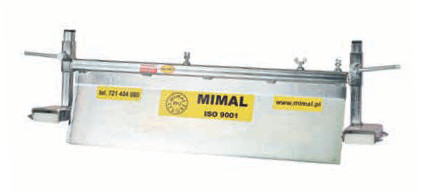 MIMAL Listwa zgarniająca LZ1 regulowana 60/108cm