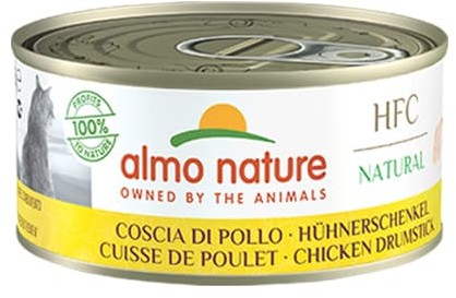 Almo Nature HFC Natural mokra karma dla kota udko z kurczaka puszka 150g