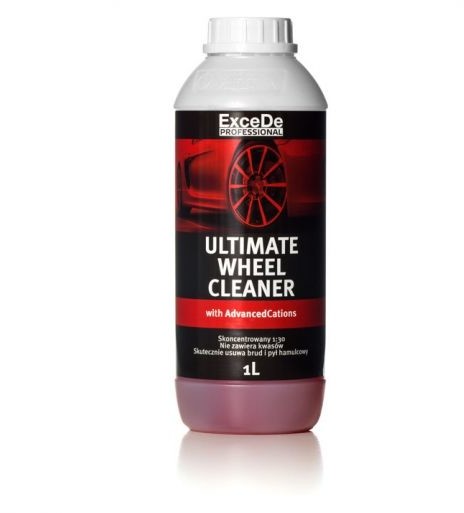 Excede professional ExceDe Ultimate Wheel Cleaner - skuteczny, bezkwasowy płyn do mycia felg 1L EXC000020
