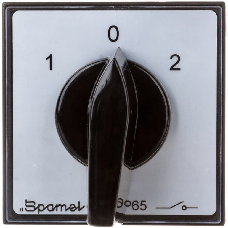 Spamel Łącznik krzywkowy sieć-agregat 4P 25A do wbudowania SK25-4.8396P03 SK25-4.8396\P03