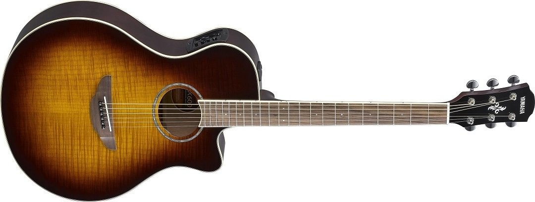 Yamaha APX600 FM TBS gitara elektro akustyczna tobacco brown sunburst