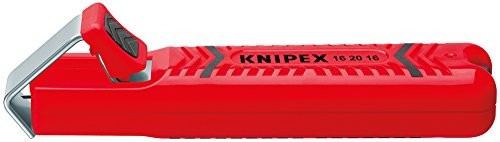 Knipex 16 20 16 SB narzędzie abmantelungs solidnej obudowie z tworzywa sztucznego 130 MM (w opakowaniu SB) 16 20 16 SB