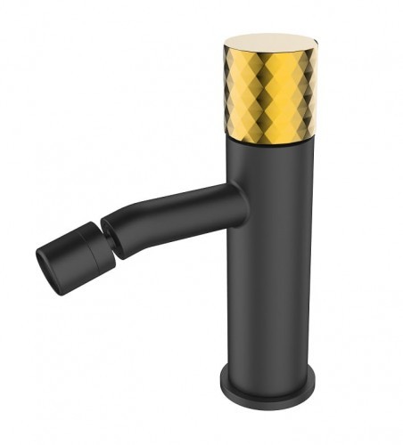 SEA HORSE Bateria OVE BLACK+GOLD bidetowa czarny mat/złoty BJV308B-R1