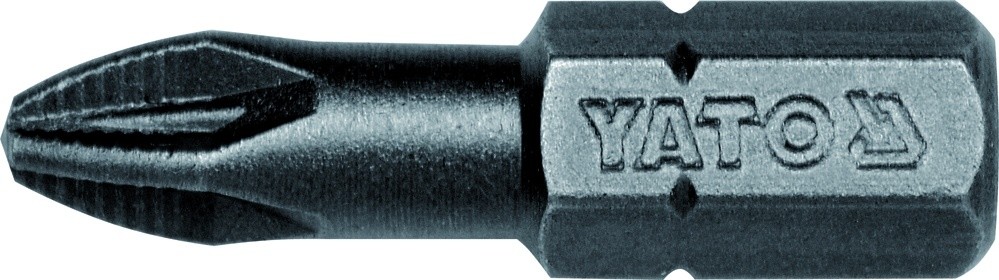 YATO Końcówki wkrętakowe 1/4x25 mm, pz2, 50 szt YT-7811