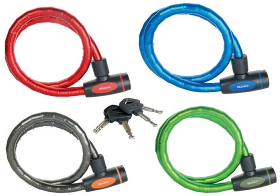 Master Lock VSA Van Spijk Zapięcie kablowe na klucz 100x1,8 cm, 8228EURDPRO 8228EURDPRO