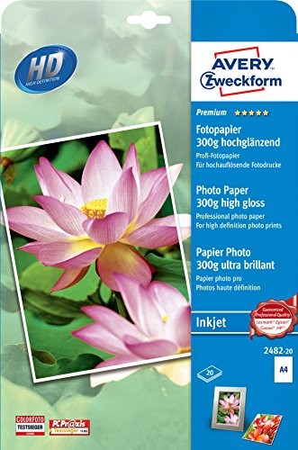 Avery Zweckform Avery Premium Inkjet, A4, 300g papier fotograficzny 4004182410103