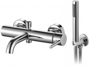 Rea B6641 Lungo Chrome Bateria wannowa