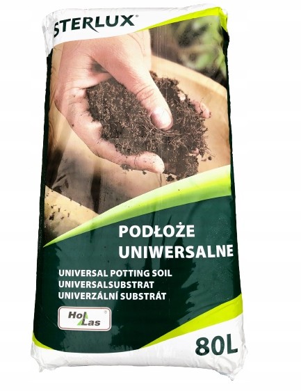 Podłoże uniwersalne torf ziemia uniwersalna 80l