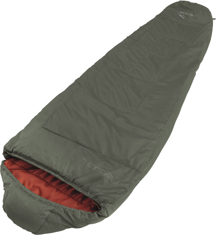Easy Camp Nebula Sleeping Bag L, szary Left Zipper 2022 Śpiwory 240183