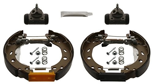 febi bilstein Komplet z materiały montażowe (z tyłu, 2 szczęki hamulcowe szczęk febi Bilstein 38618 hamulca) 38618