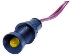 Simet Lampka KLP-5/Y 5mm 12-24V żółta 84405004 KLP-5/Y 12-24V