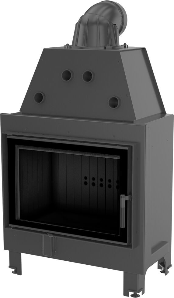 Kratki.pl pl Marek Bal wkład kominkowy MBO V2 czarny termotec MBO/PF/BLACK