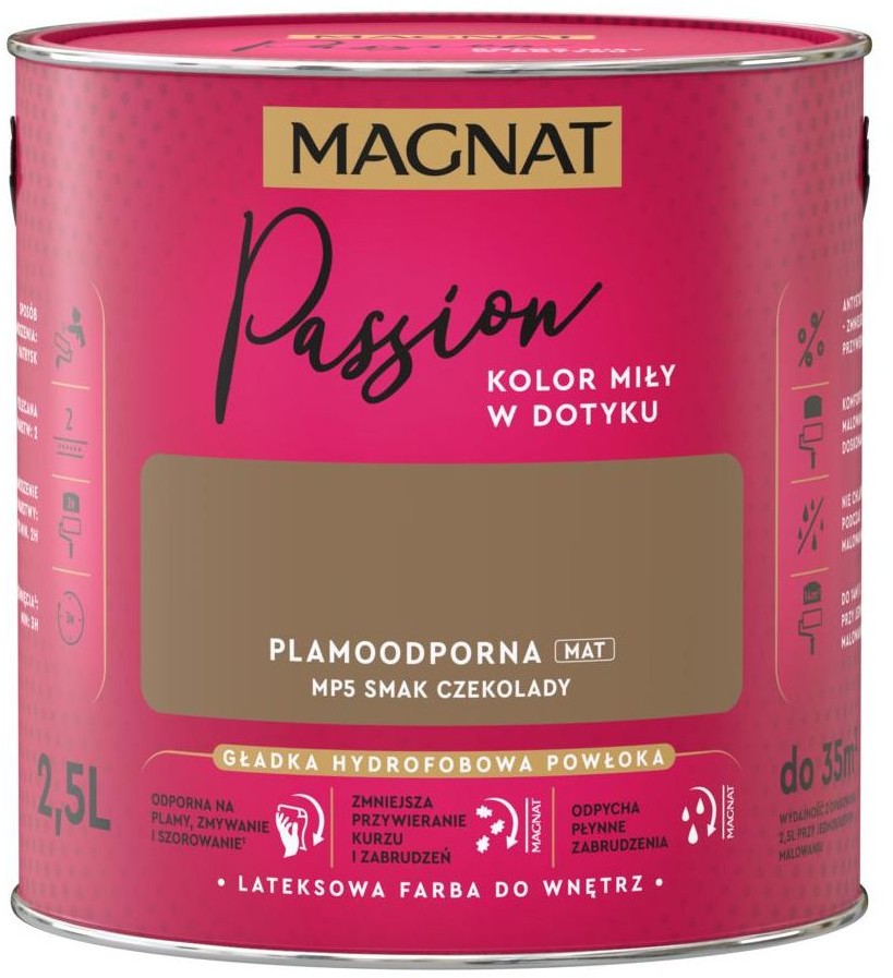 Magnat Farba Passion Smak czekolady 2.5 l
