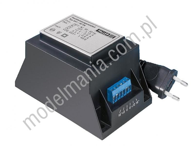 Faller Zasilacz 230V~ / 16V~, 12V-, 5V- 50VA 180641