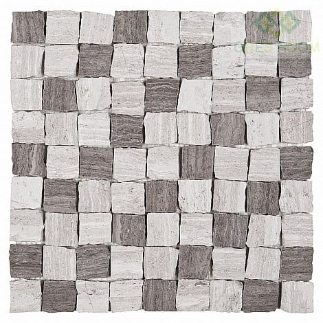Dunin Mozaika Woodstone Grey Bend 32 Matt