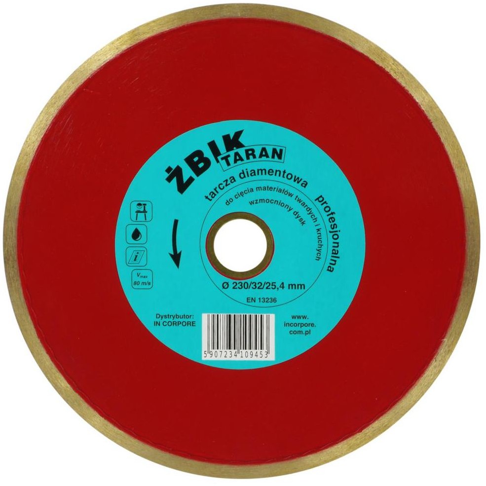 In Corpore Tarcza diamentowa 230 mm TARAN