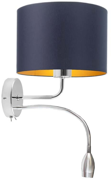 LYSNE Kinkiet do pokoju na ścianę CAPRI GOLD 14535/37