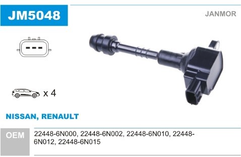 JANMOR Cewka zapłonowa JM5048