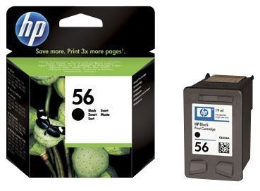HP HP Tusz nr 56 C6656AE Black 19ml