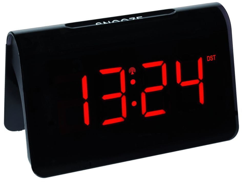 TFA 60.2543.05 ICON FE Czarny radiobudzik