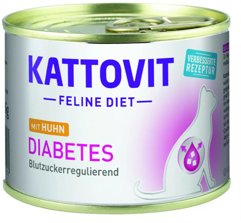 Kattovit Diabetes Kurczak 24 x 185 g