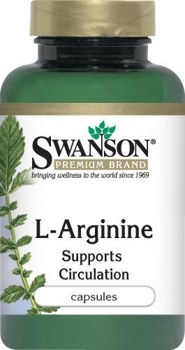 SWANSON L-arginina 500mg 100kaps